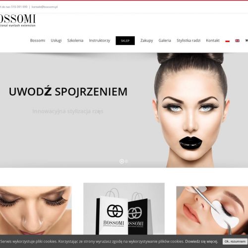 Czarne rzęsy do przedłużania