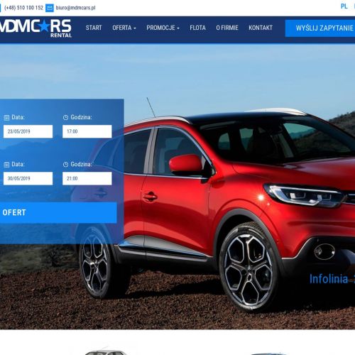 Wynajem średnioterminowy samochodu - Tychy