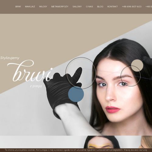 Koloryzacja brwi i rzęs