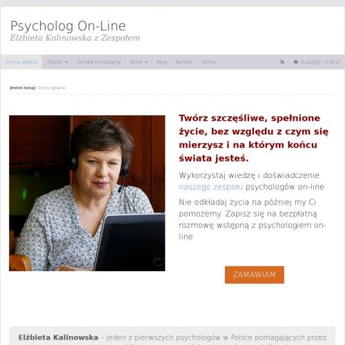 Psychoterapeuta dla dorosłych online