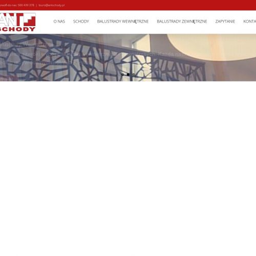 Poręcze do balustrad