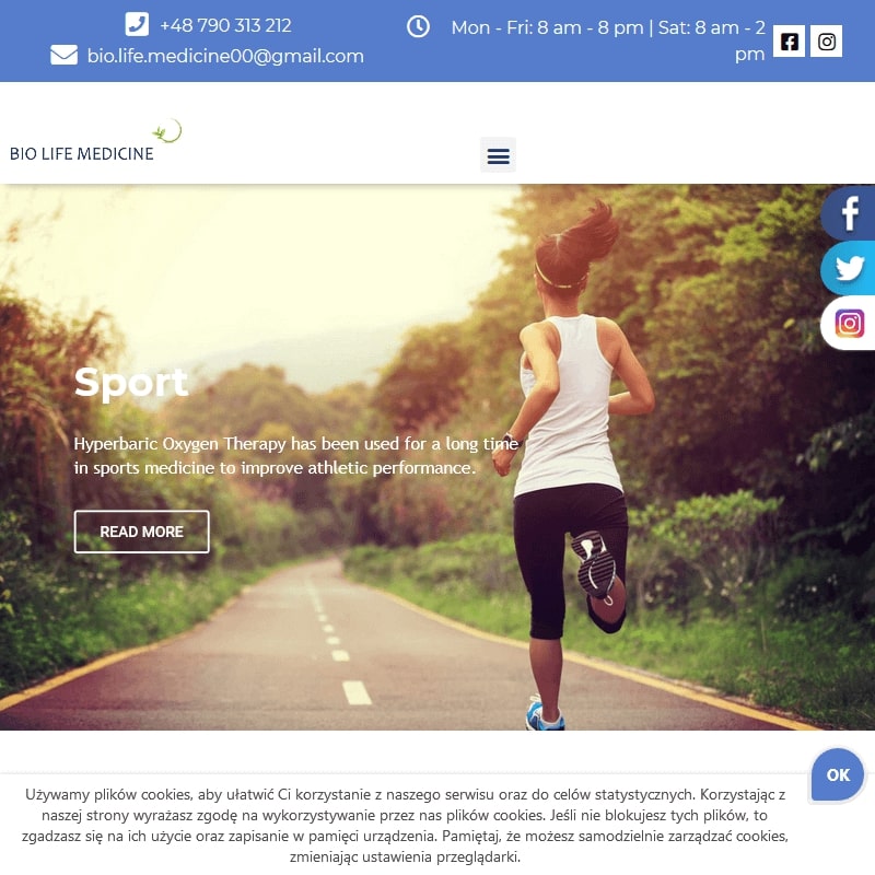 Leczenie komorą hiperbaryczną w Krakowie