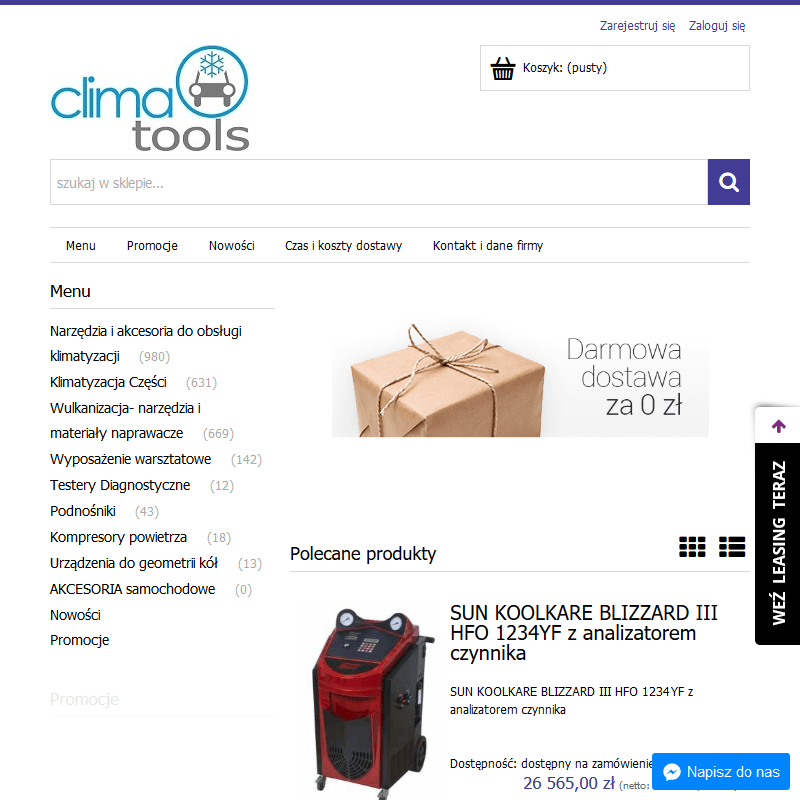 Stacje do napełnienia klimatyzacji