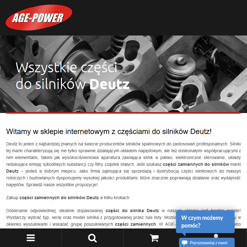 Serwis i naprawy silników Deutz