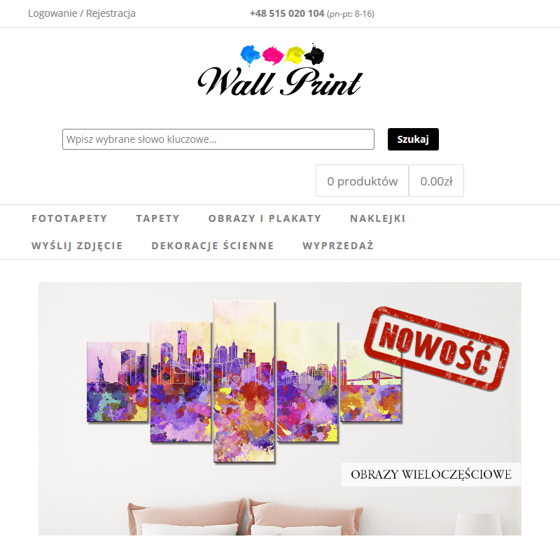 Fototapeta samoprzylepna na drzwi